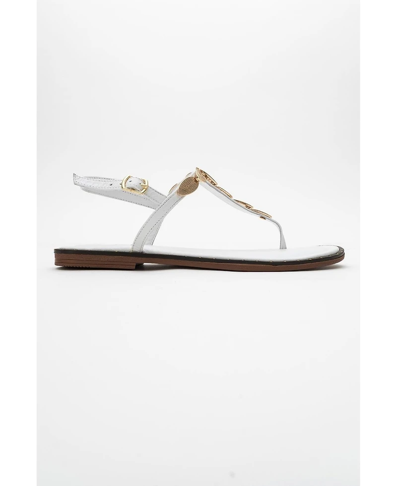 Marea Leather Flat Sandal (Women)