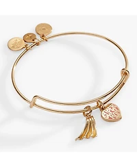Super Mom Charm Duo Bangle Bracelet