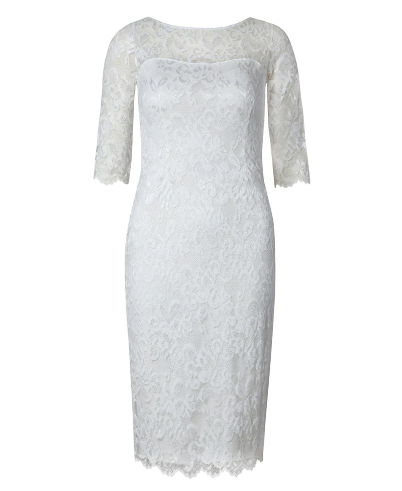 Alie Street London Women's Lila Dress Short (Ivory)
