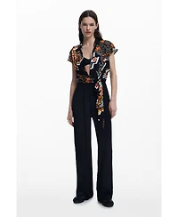 Desigual Women's Jumpsuit designed by Mr. Christian Lacroix