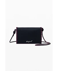 Desigual Women's Medium crossbody wallet with stitching