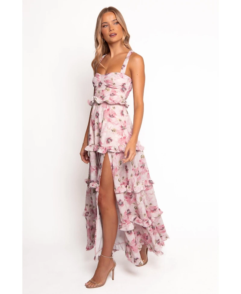 Petal and Pup Women's Lillee Tiered Maxi Dress