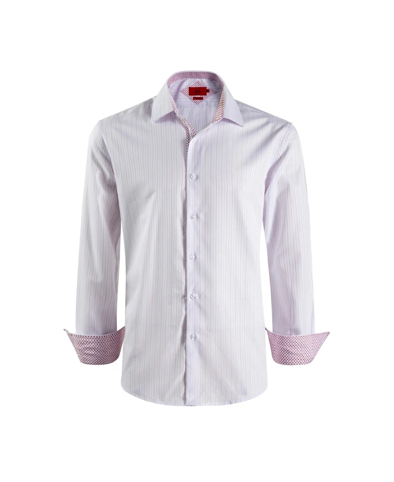 Elie Balleh Big Boys Slim Fit Striped Shirt