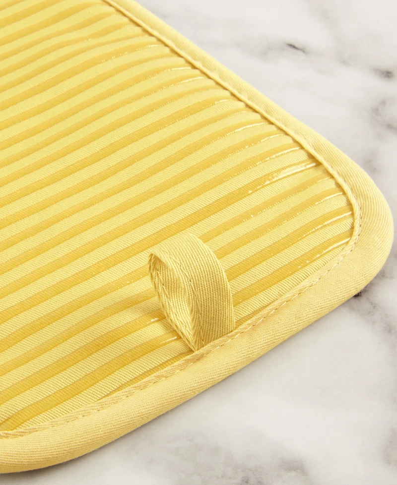 KitchenAid Quilted Cotton Terry Cloth Kitchen Towel, Oven Mitt, Pot Holder, 4-Pack Set