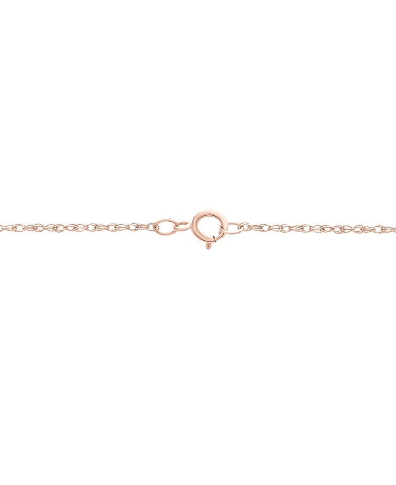 Amethyst (4-1/20 ct. t.w.), Rose de France Amethyst (7/8 ct. t.w.) & Diamond (1/2 ct. t.w.) Halo 18" Pendant Necklace in 14k Rose Gold