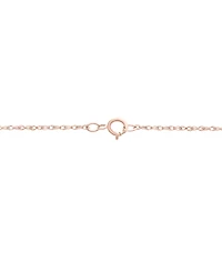Amethyst (4-1/20 ct. t.w.), Rose de France Amethyst (7/8 ct. t.w.) & Diamond (1/2 ct. t.w.) Halo 18" Pendant Necklace in 14k Rose Gold