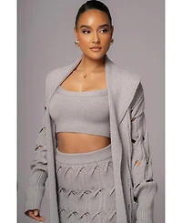 Jluxlabel Women's Darlah Knit Crop Top