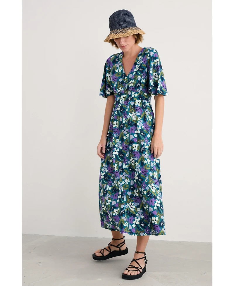 Seasalt Cornwall Women's Chateaux Half Sleeve Dress