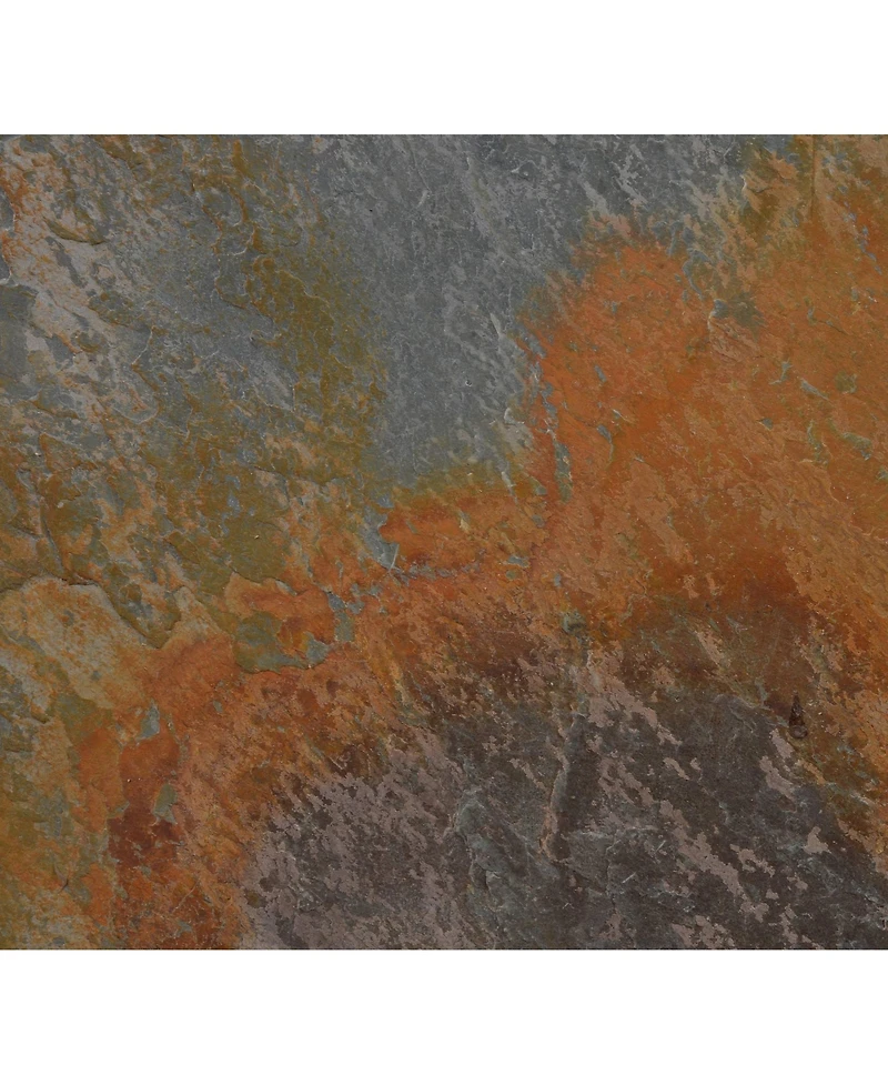 Zigzag Zen 49" Slate Stone Waterfall Fountain with Light - John Timberland