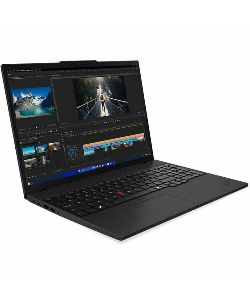 Lenovo ThinkPad T16 Gen 3 16" Wuxga Touchscreen Laptop, Intel Core Ultra 7-155U 1.7GHz, 32GB Ram, 512GB Ssd, Windows 11 Pro, Black