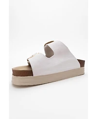 Harbor Suede Leather Two-Strap Sandal (Women)