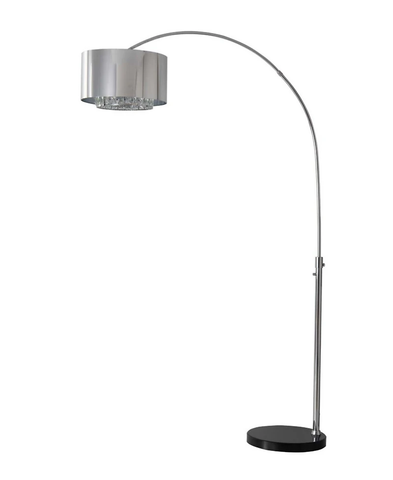Nova of California 94" Metal Marilyn 1 Light Arc Floor Lamp