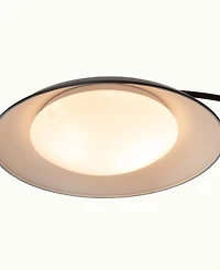 Nova of California 92" Metal Saucer 3 Light Arc Floor Lamp
