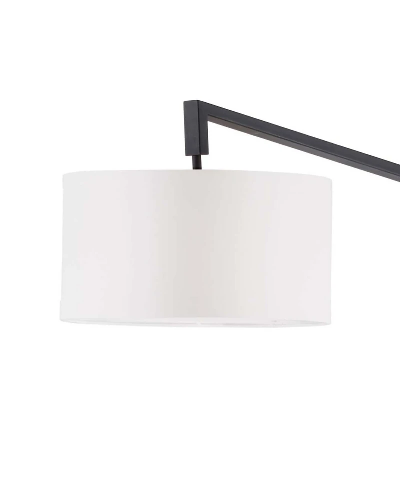 Nova of California 75" Metal Stretch Chairside Arc Floor Lamp