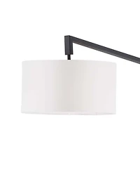 Nova of California 75" Metal Stretch Chairside Arc Floor Lamp