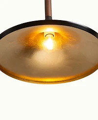 Nova of California 10" Metal Lodi Small Pendant Lamp