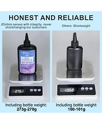 Jdiction 1000g Solar Cure Uv Resin Kit