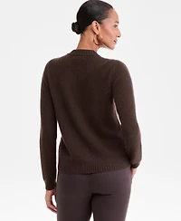 Charter Club Women's 100% Cashmere Chunky Crewneck Cardigan, Macy's Exclusive