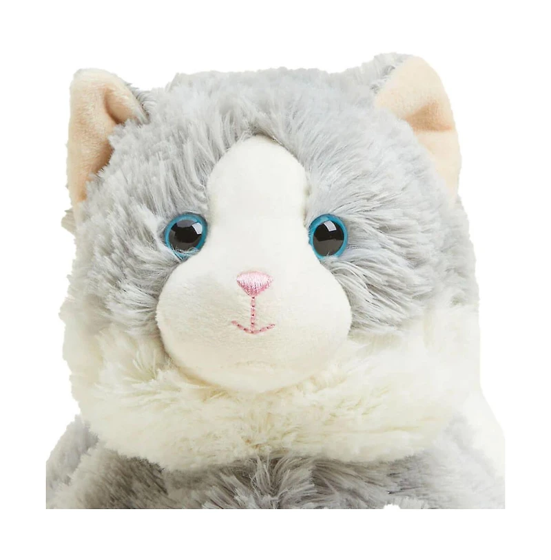 Warmies Microwavable French Lavender Scented Plush Gray Cat