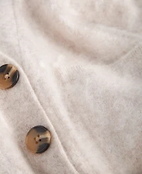 Charter Club Women's Brushed 100% Cashmere Boyfriend Cardigan, Macy's Exclusive