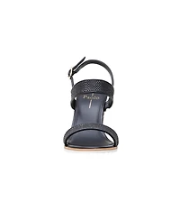 Edith | Woven Raffia High Wedge Sport Sandals