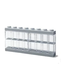 Lego Minifigure 16 Compartment Display Case | Grey