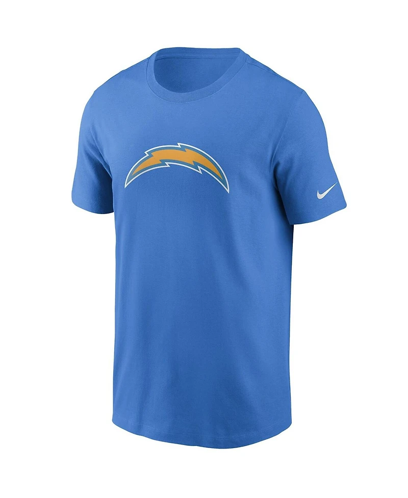 Nike Men's Powder Blue Los Angeles Chargers Primary Logo T-Shirt