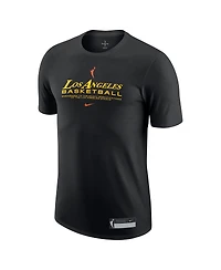 Nike Men's Black Los Angeles Sparks On-Court Legend Essential Practice Performance T-Shirt