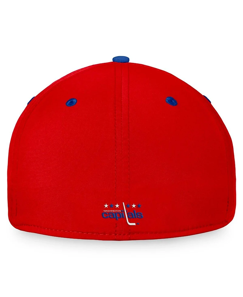 Fanatics Men's Red/Blue Washington Capitals Heritage Vintage Flex Hat