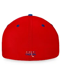 Fanatics Men's Red/Blue Washington Capitals Heritage Vintage Flex Hat