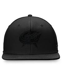 Fanatics Men's Black Columbus Blue Jackets Tonal Fitted Hat