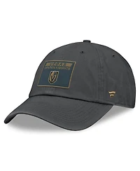 Fanatics Women's Gray Vegas Golden Knights Authentic Pro Rink Adjustable Hat