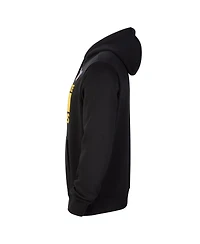Nike Men's Black Golden State Warriors Courtside Club Pullover Hoodie