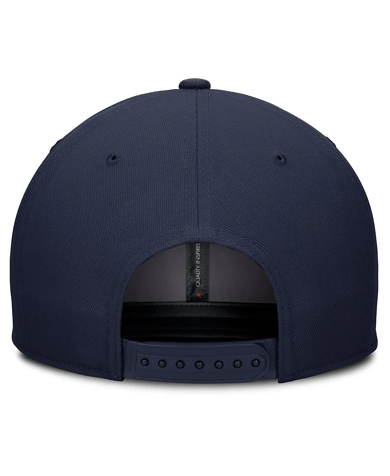 Jordan Men's Navy Michigan Wolverines Athletics Pro Adjustable Hat