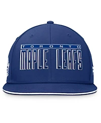 Fanatics Men's Blue Toronto Maple Leaf's Fundamental Gino Stack Snapback Hat