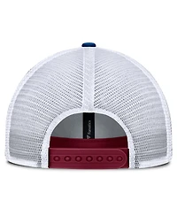 Fanatics Men's Burgundy Colorado Avalanche Fundamental One-Time Trucker Adjustable Hat