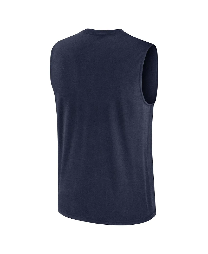 Nike Men's Navy Penn State Nittany Lions Primetime Tricode Legend Performance Tank Top