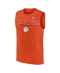 Nike Men's Orange Clemson Tigers Primetime Tricode Legend Performance Tank Top