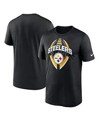 Nike Men's Black Pittsburgh Steelers Legend Icon Performance T-Shirt