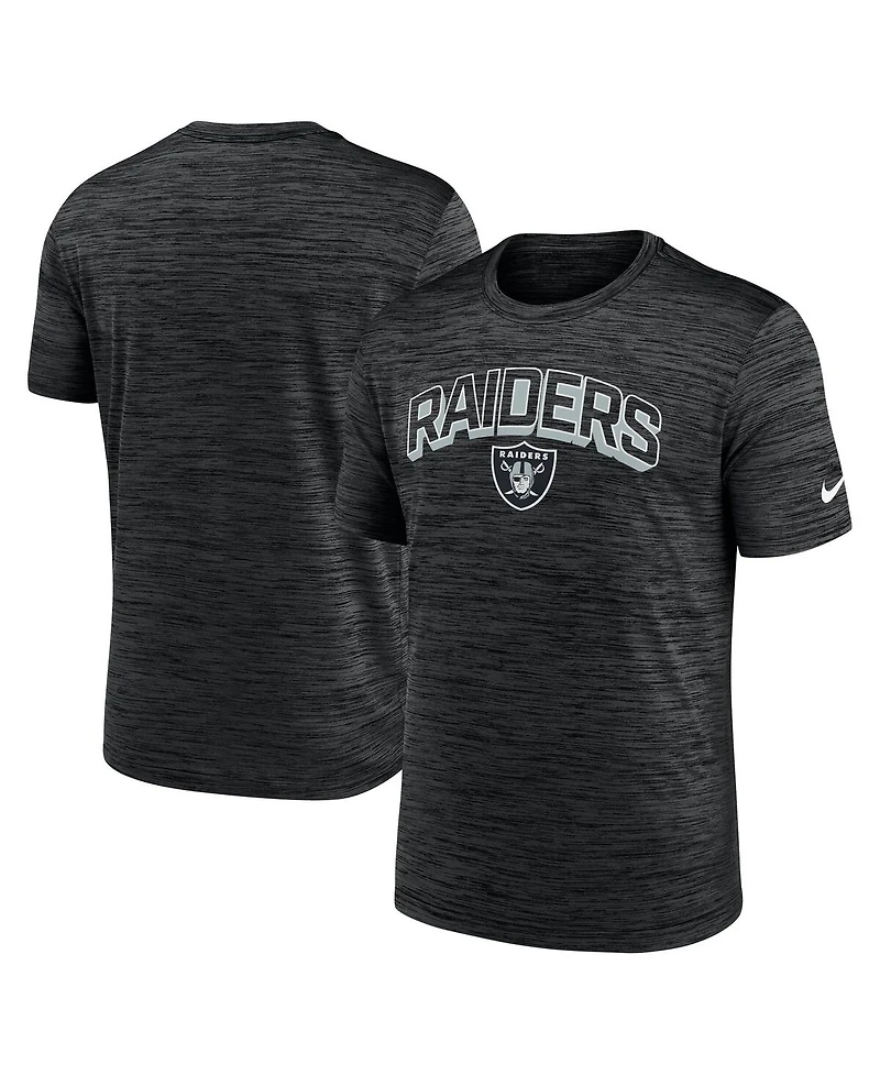 Nike Men's Black Las Vegas Raiders Velocity Performance T-Shirt