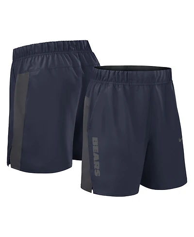 Nike Men's Navy Chicago Bears Woven Victory Performance Shorts