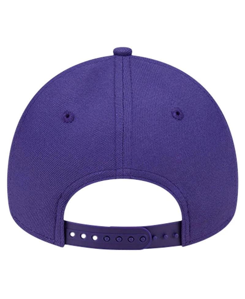 New Era Men's Purple Phoenix Suns A-Frame 9FORTY Adjustable Hat