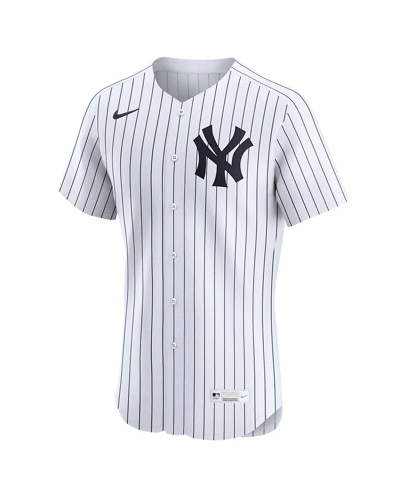 Nike Men's Aaron Judge White New York Yankees Home Elite Player Jersey