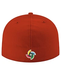 New Era Men's Red Spain Baseball 2026 World Baseball Classic 59FIFTY Fitted Hat