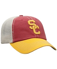 Top of the World Men's Cardinal Usc Trojans Off Road Adjustable Trucker Hat