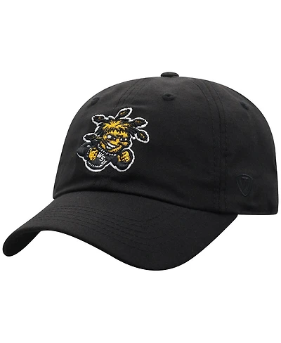 Top of the World Men's Black Wichita State Shockers Staple Adjustable Hat