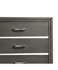 Kings Brand Furniture Oceana Wood 5 Drawer Chest