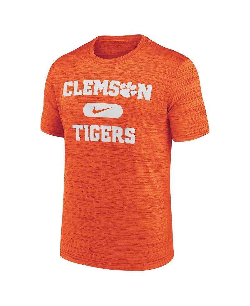 Nike Men's Orange Clemson Tigers Velocity Mascot Performance T-Shirt