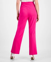 Kasper Women's High-Rise Pull-On Flare Pants