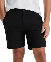 Perry Ellis Men's Solid Stretch 8" Tech Shorts
